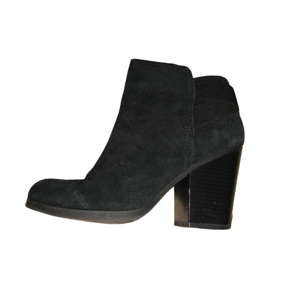 Reaction Kenneth Cole Women’s Black Suede Booties Size US 6M Normcore Fall Ready - Picture 10 of 13